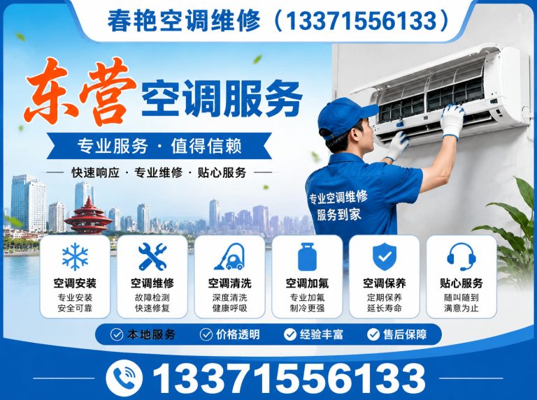 东营港经济开发区东营空调服务展示图